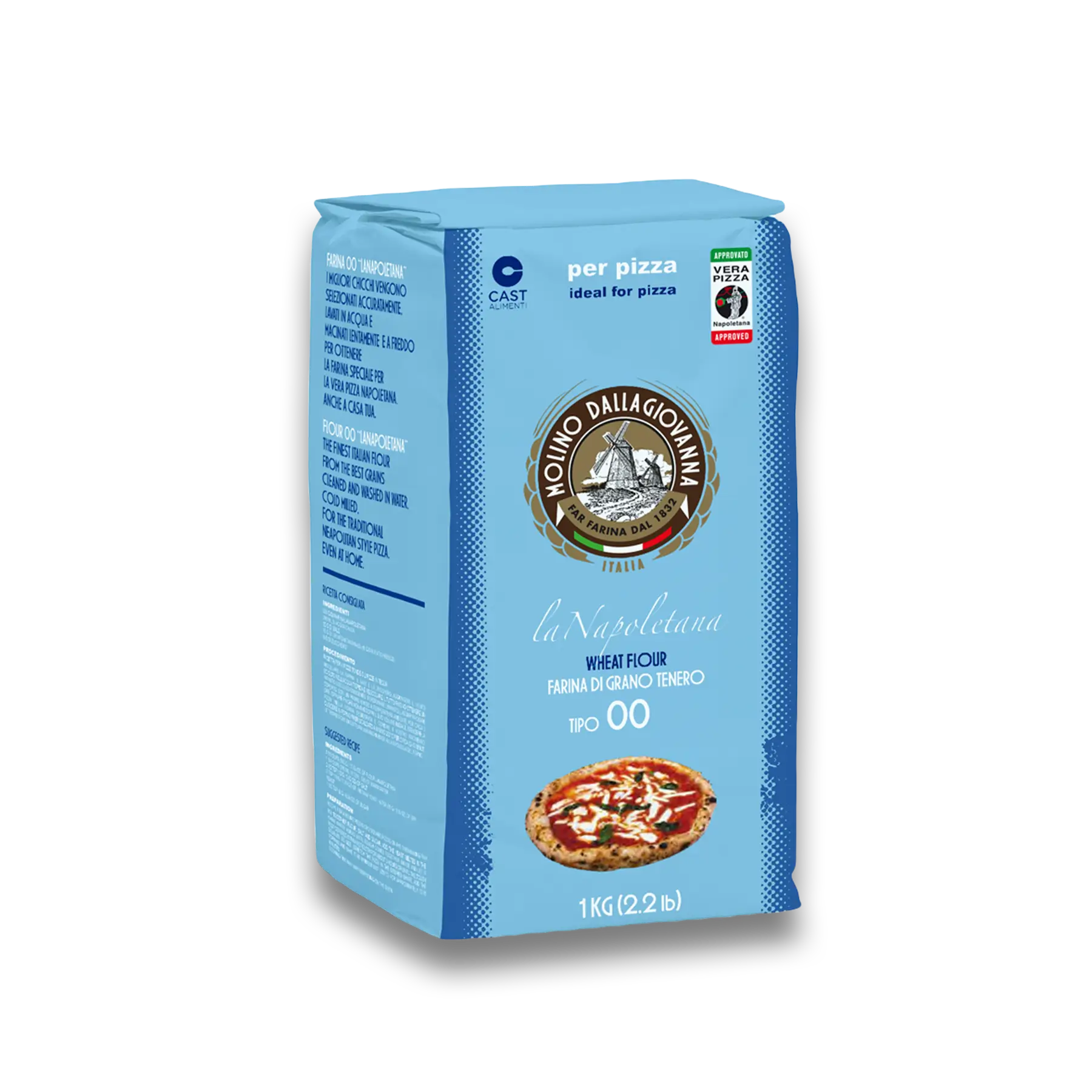 Molino Dallagiovanna - La Napoletana 1kg Pizzamehl Typ 00