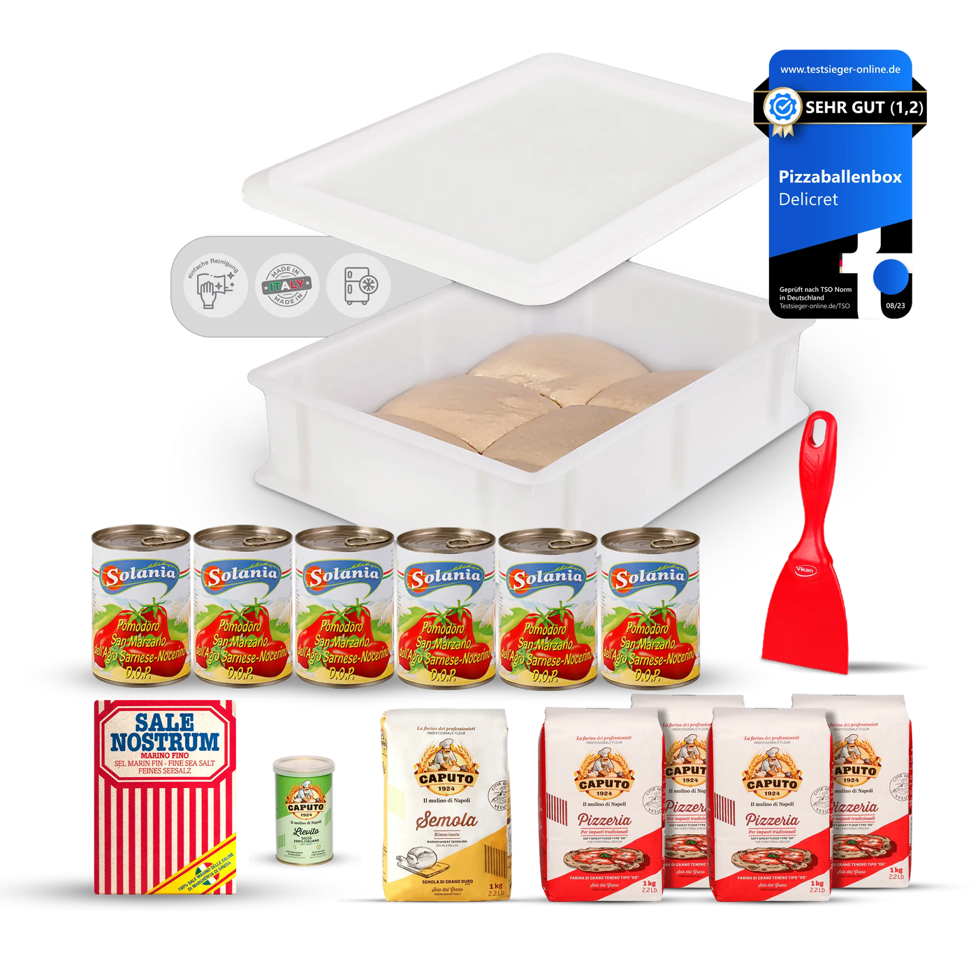 DELICRET - Starter Kit Grande - mit SOLANIA San Marzano Tomaten 🍅