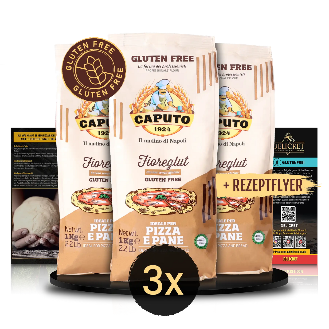 Caputo Fioreglut glutenfreies Mehl, 1kg