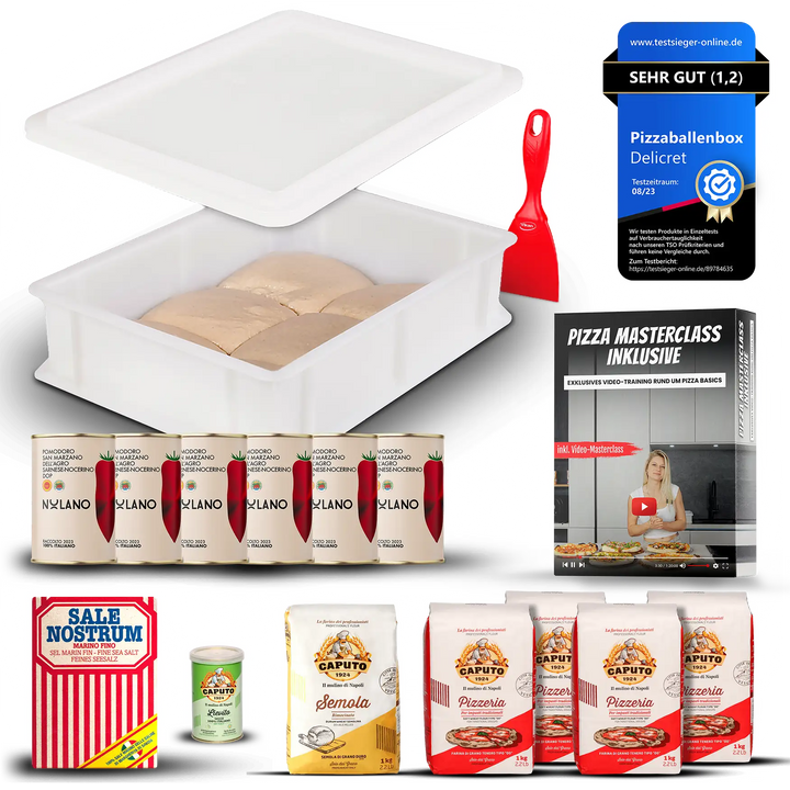 DELICRET - Starter Kit Deluxe - mit Nolano San Marzano DOP Tomaten 🍅