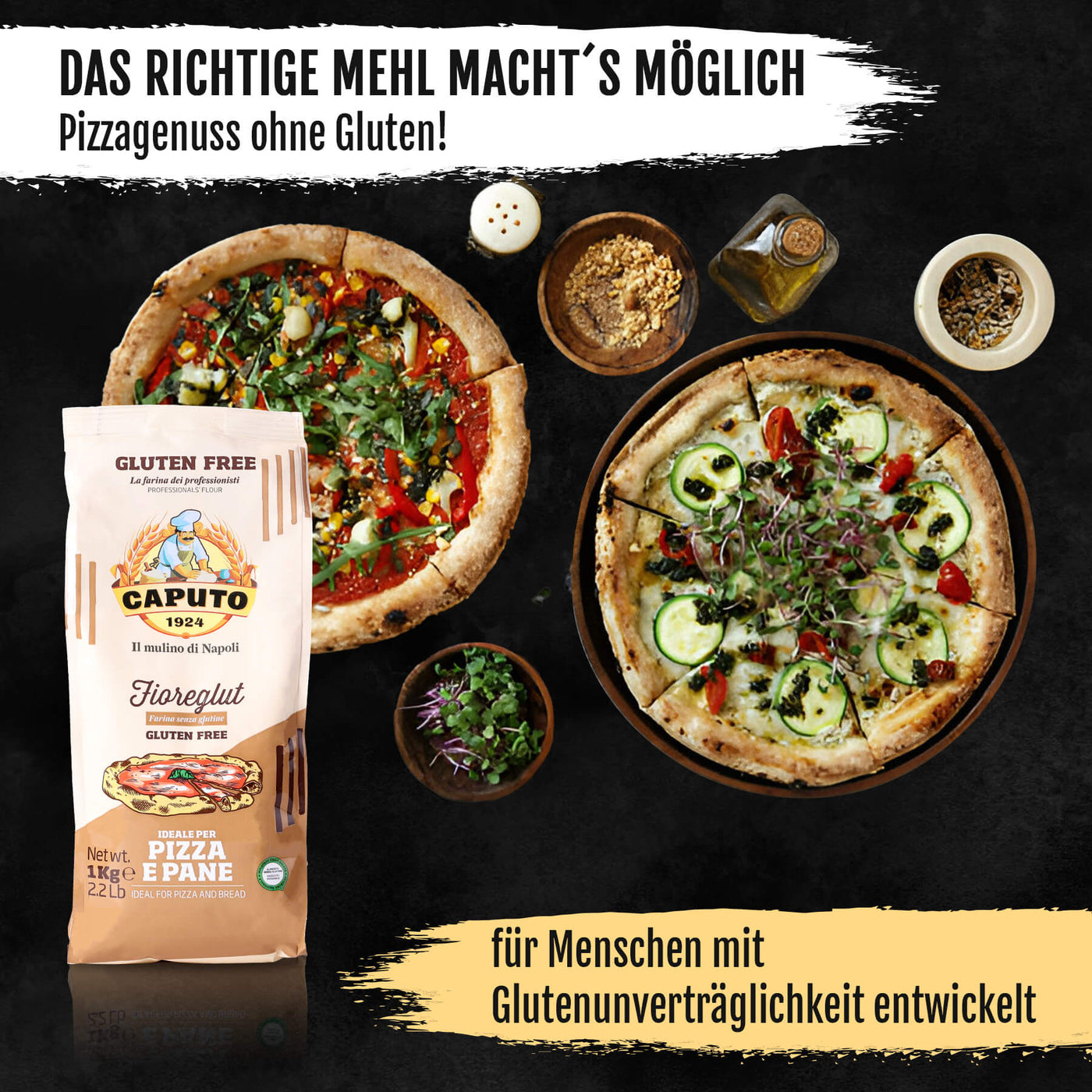 Caputo Fioreglut glutenfreies Mehl, 1kg