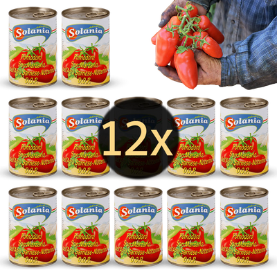 SOLANIA SAN MARZANO TOMATE DOP DOSE - JE 400G