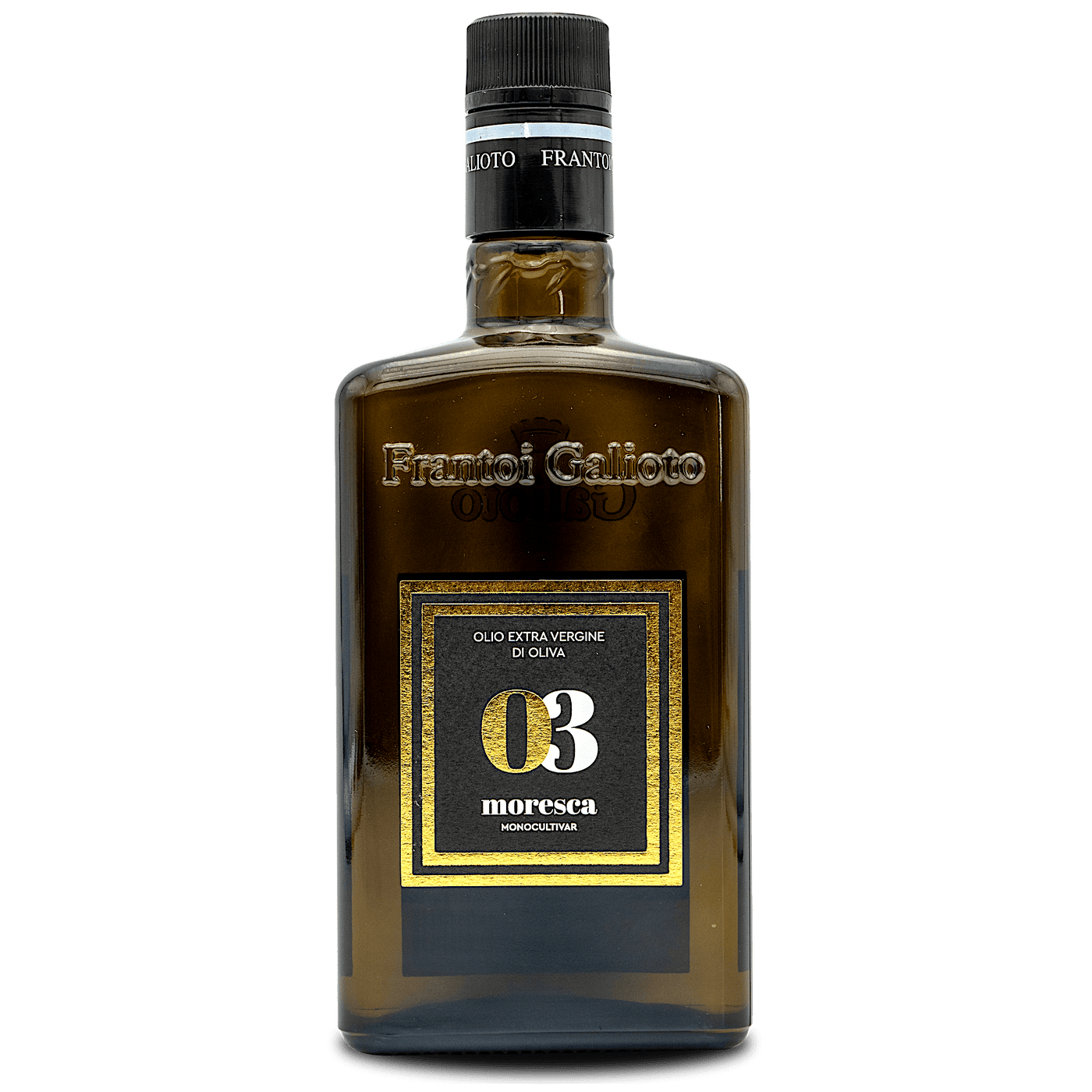 Frantoio Galioto 03 Moresca - Natives Olivenöl extra 500ml | (Monokultivar aus Moresca Oliven)