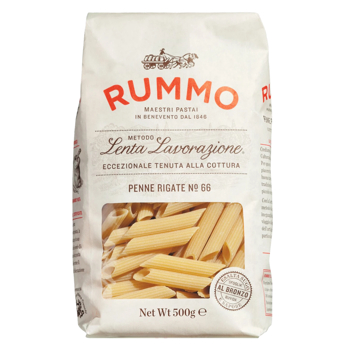 Rummo Penne rigate  N° 66 - Hartweizennudeln - 500g