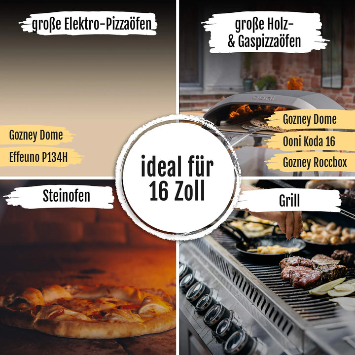 Delicret Black Line Ofenbürste 66cm – Messingborsten & Kratzer für maximale Sauberkeit