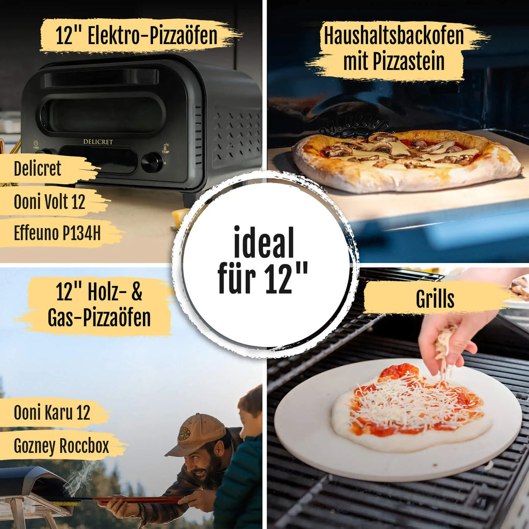 Delicret Black Line Ofenbürste 53 cm – Kompakt & kraftvoll reinigen