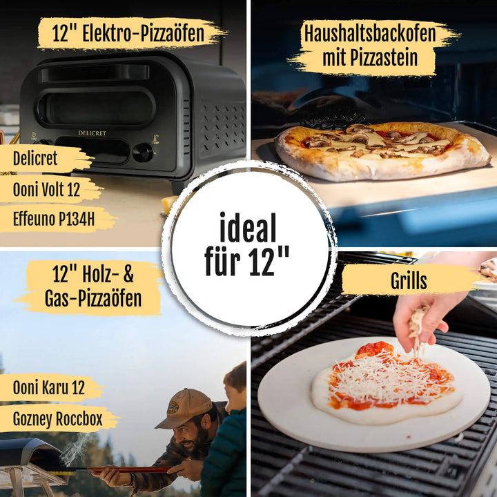 Delicret Black Line Ofenbürste 53 cm – Kompakt & kraftvoll reinigen