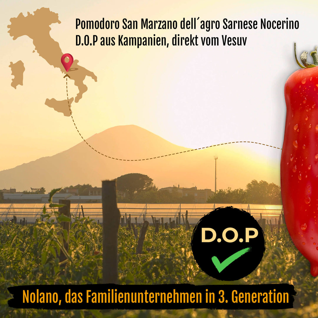 Caputo Fioreglut glutenfreies Mehl Set - Nolano San Marzano Tomaten & Meersalz
