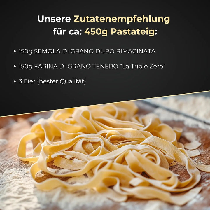 DELICRET Pasta Kit Vesuvio | Molino Dallagiovanna Pasta Mehl und Semola inkl. Nolano San Marzano Tomaten