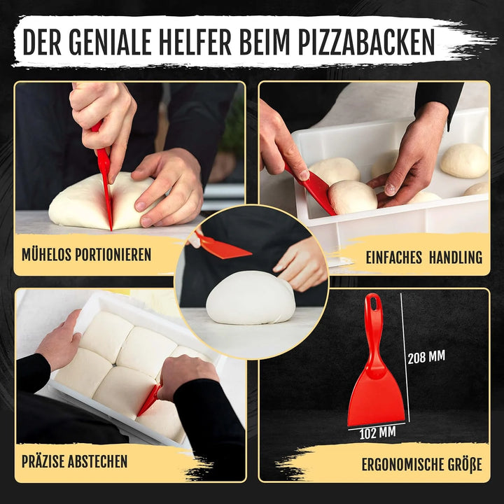 DELICRET Pizza Set La Napoletana inkl. Pizzeria Mehl und Semola