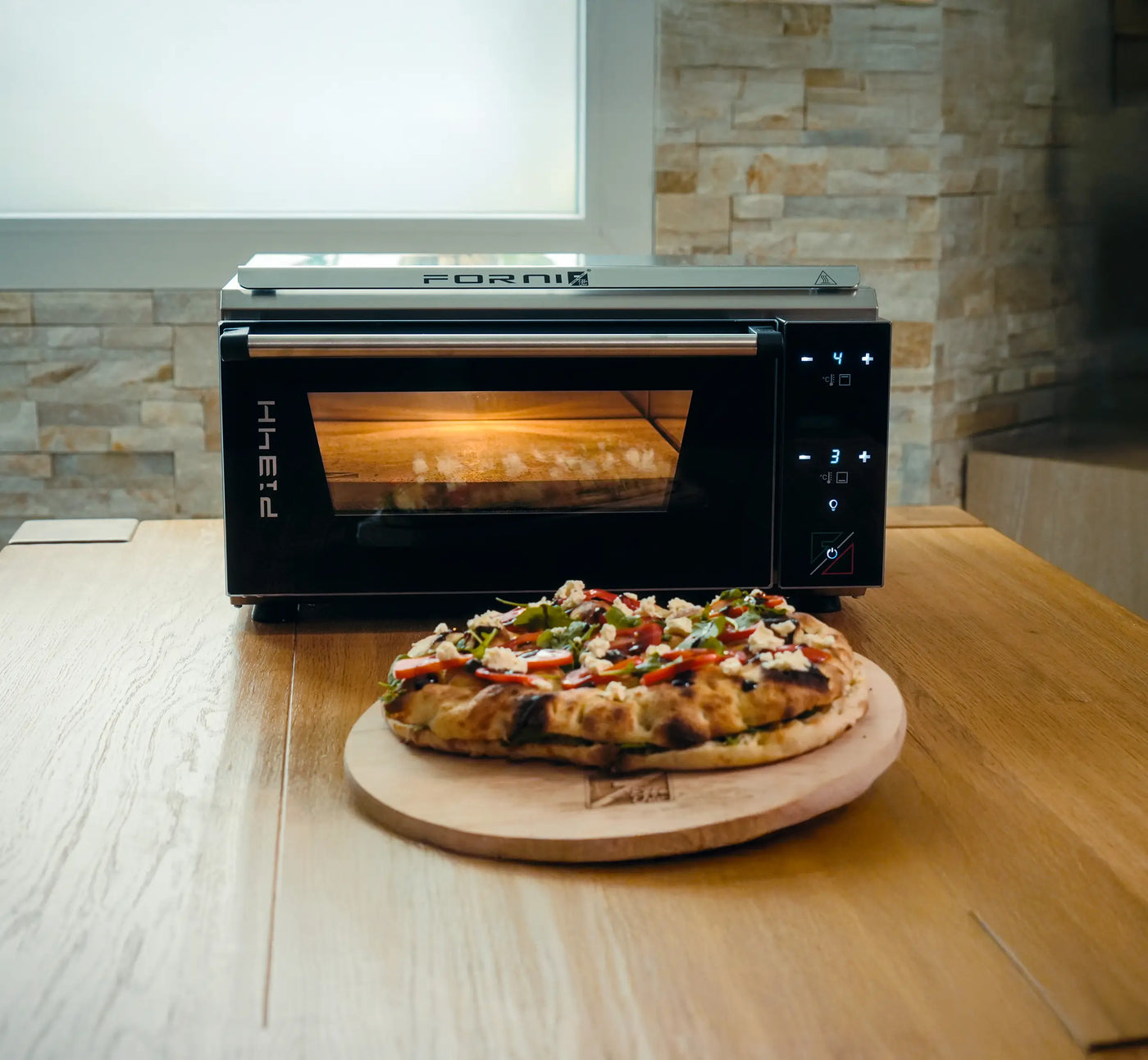 Effeuno P134H 509 PRO + Effeuno Pizzaschieber Bundle