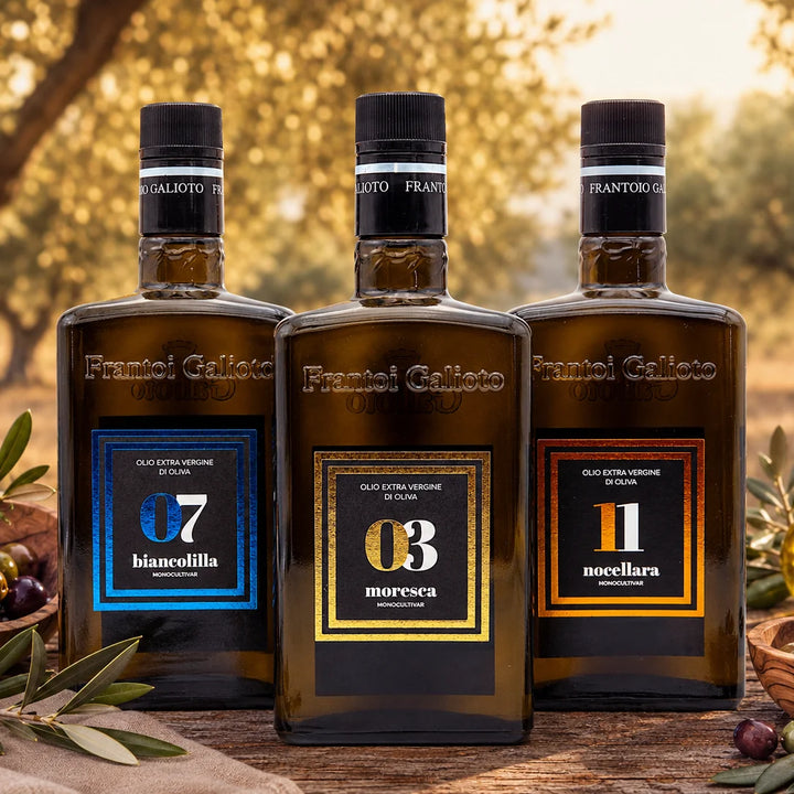 Frantoio Galioto Genuss Trio | Olivenöl Bundle