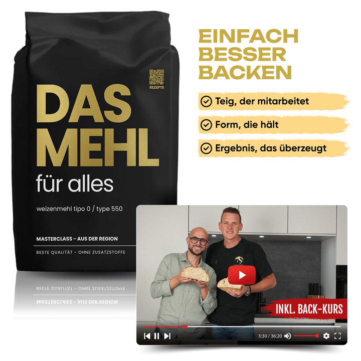 DAS MEHL | Tipo 0 / Type 550 | 13 % Eiweiß