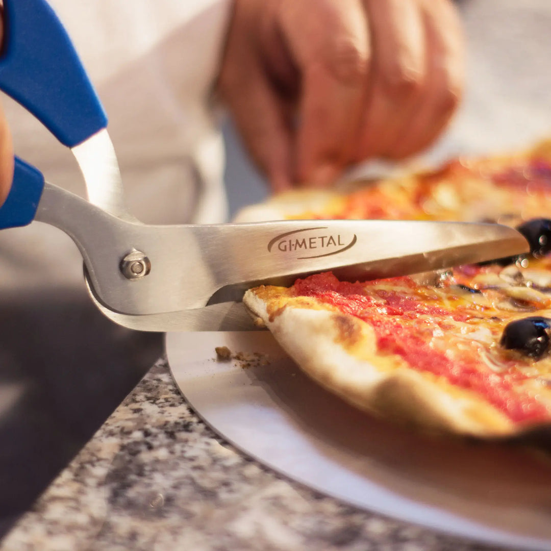Gi.Metal Pizzaschere 12cm Edelstahl / Pizza Schneider