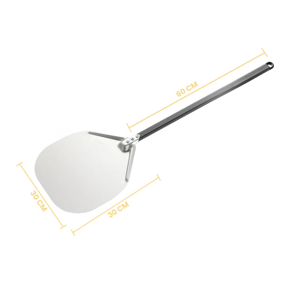 Gi Metal - Pizzaschieber Amica | Ø 32 cm | Stiel 60 cm