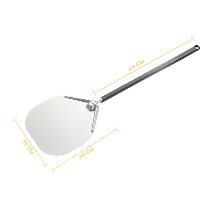 Gi Metal - Pizzaschieber Amica | Ø 32 cm | Stiel 60 cm