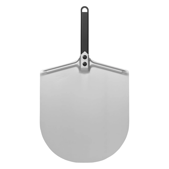 Gi Metal  - Pizzaschieber Amica Classica 33cm Alu schwarz - kurzer Griff