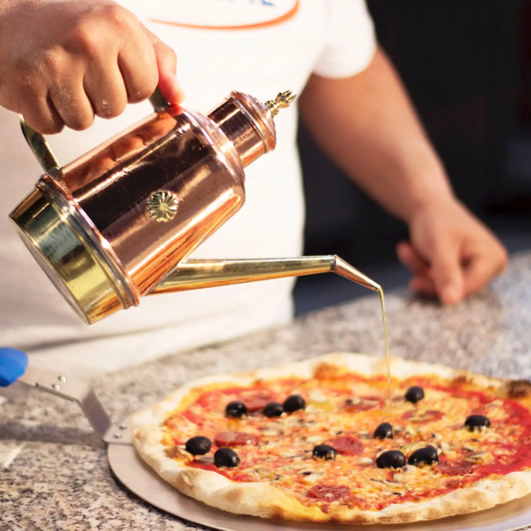 Gi.Metal Ölkanne (Oliera) 0,45l handgefertigt