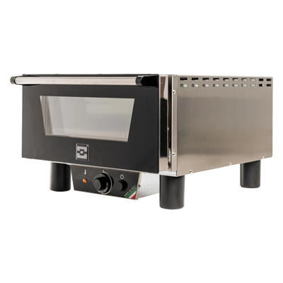 EFFEUNO N3 Elektro Pizzaofen mit Biscotto-Pizzastein: Ideal für Kleine Küchen und Gelegentliches Backen