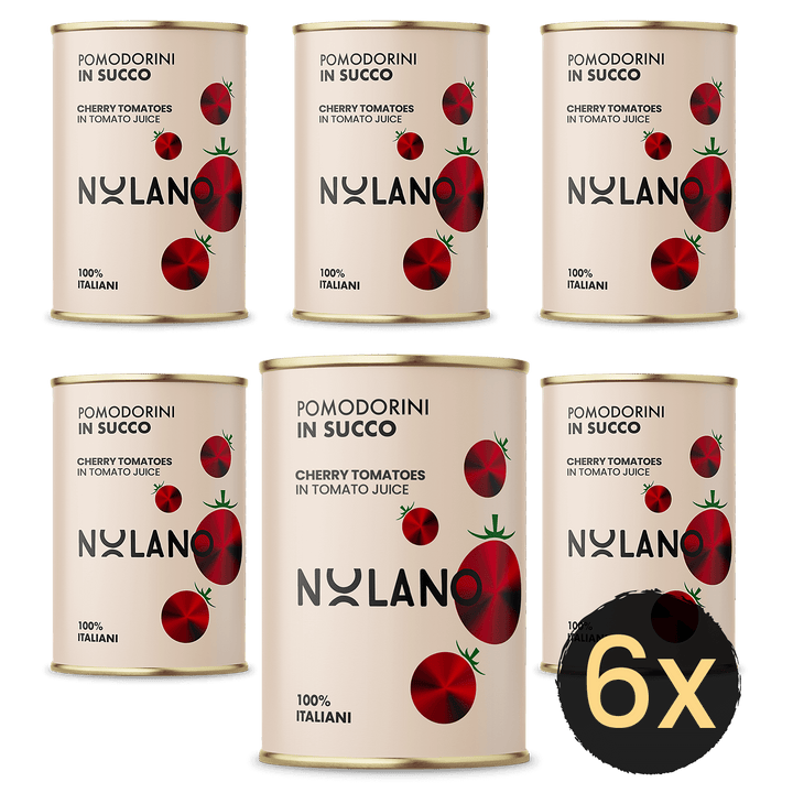 NOLANO - Kirschtomaten Tomaten in Tomatensaft - 400g Dose