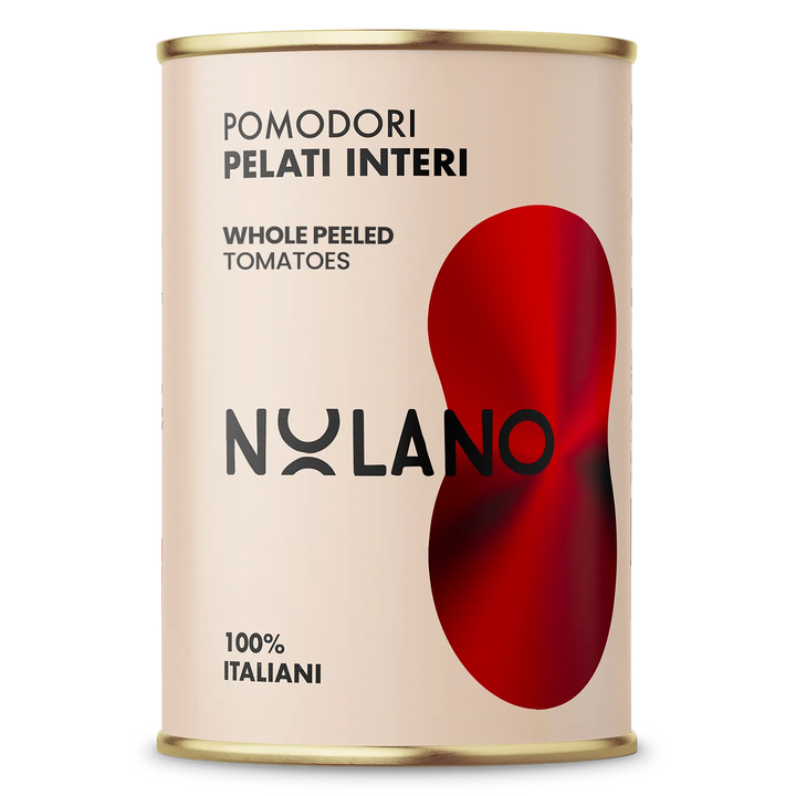 NOLANO - Ganze geschälte Tomaten in Tomatensaft - 400g Dose