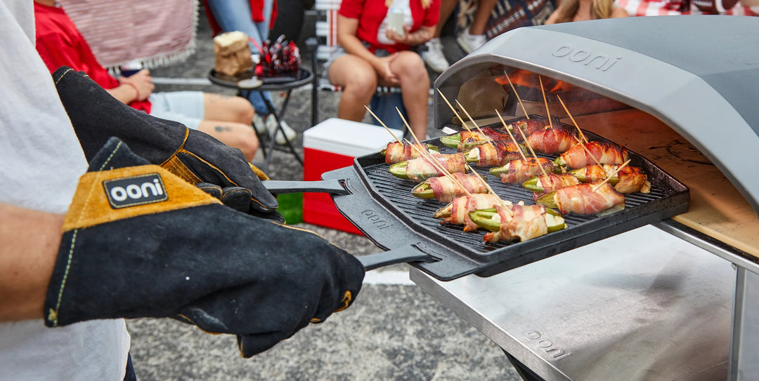 Ooni - Leder-Ofenhandschuhe Hitzebeständig