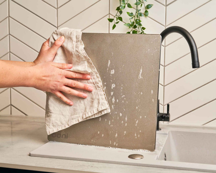 Ooni Pizzabackstahl / Backstahl - 34.2 cm x 34.2 cm x 0.6 cm