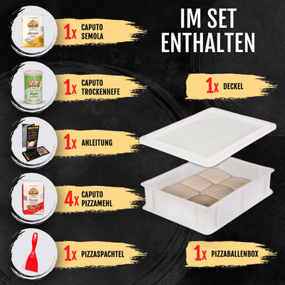 DELICRET - Pizza Starter Kit mit Original Zutaten aus der Pizzaheimat