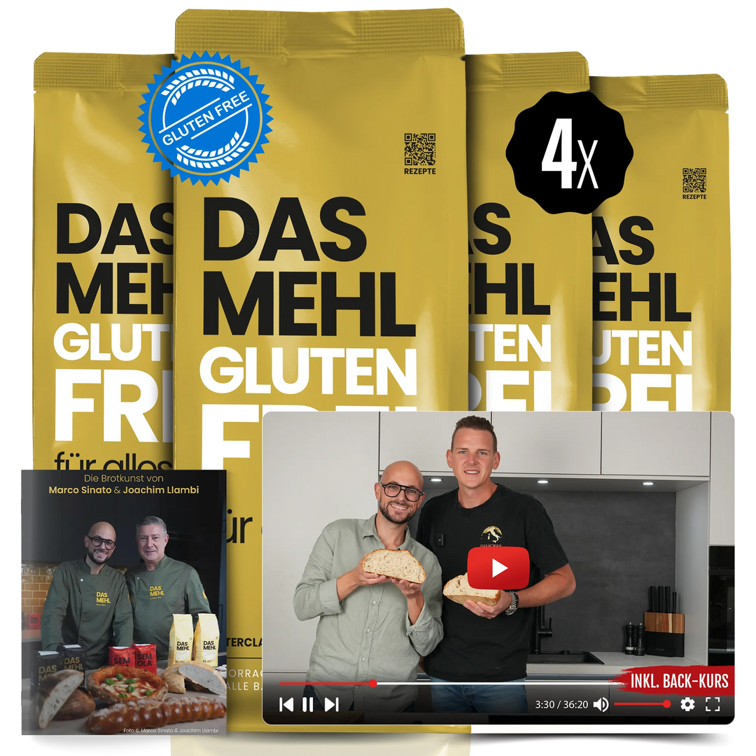 DAS MEHL | Glutenfrei | 100 % ohne Gluten, Enzyme & Zusätze