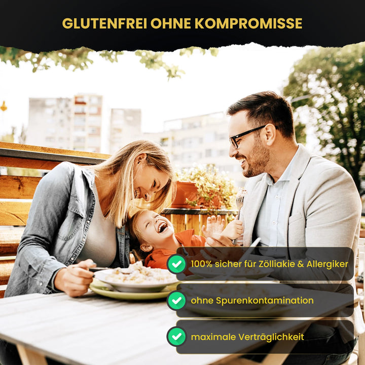 DAS MEHL | Glutenfrei | 100 % ohne Gluten, Enzyme & Zusätze