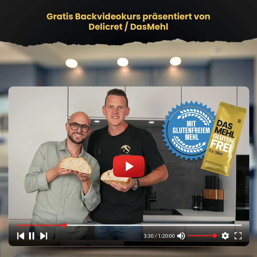 DAS MEHL | Glutenfrei | 100 % ohne Gluten, Enzyme & Zusätze