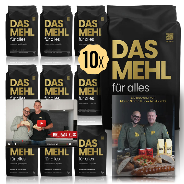 DAS MEHL | Tipo 0 / Type 550 | 13 % Eiweiß