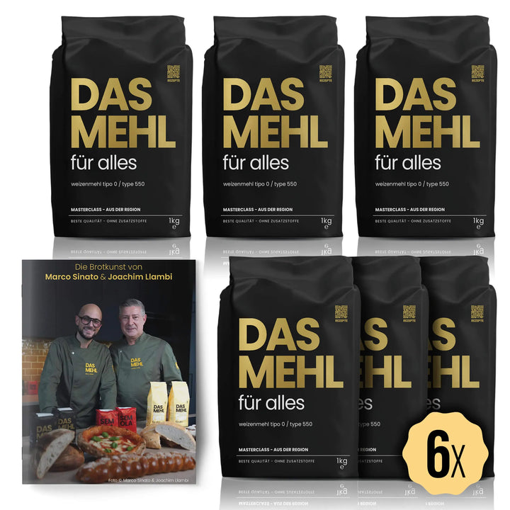 DAS MEHL | Tipo 0 / Type 550 | 13 % Eiweiß