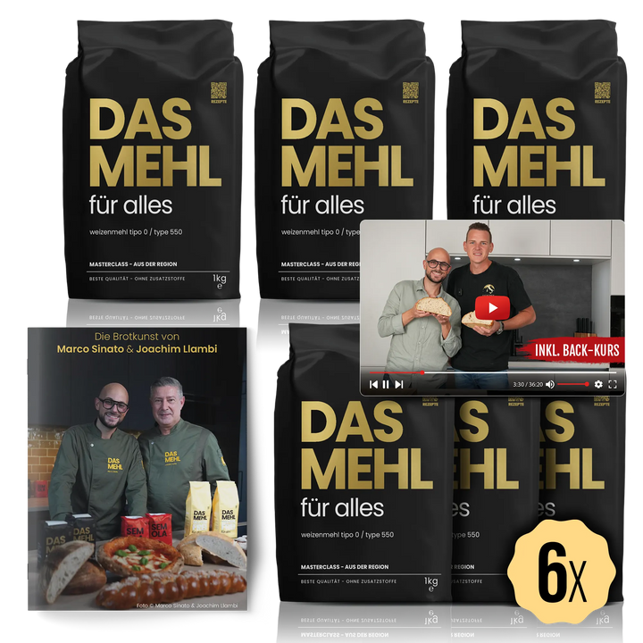 DAS MEHL | Tipo 0 / Type 550 | 13 % Eiweiß