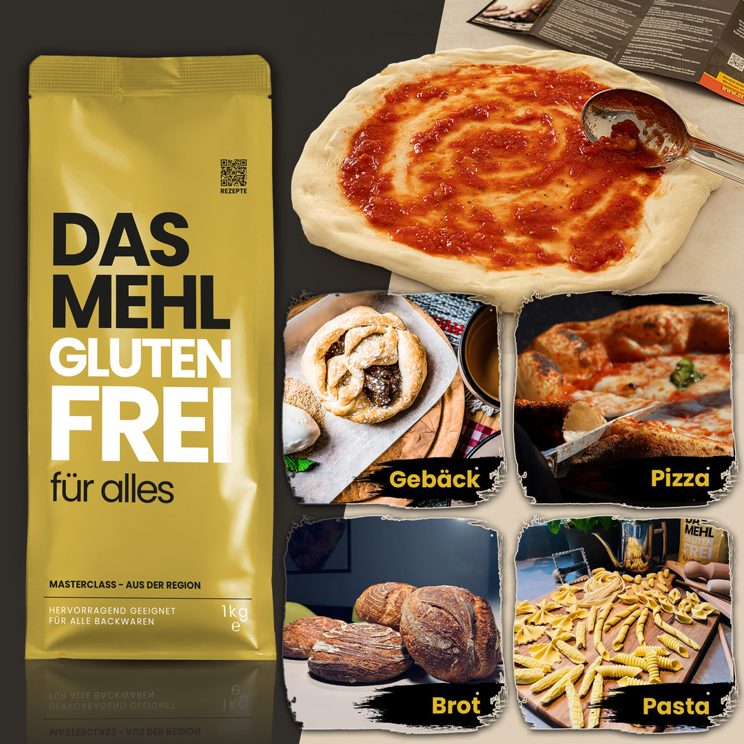 DAS MEHL | Glutenfrei | 100 % ohne Gluten, Enzyme & Zusätze