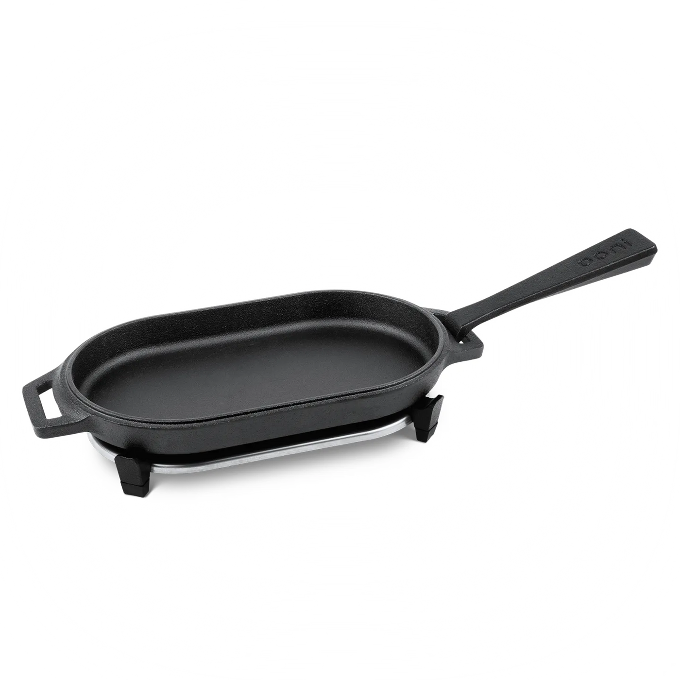 Ooni - Servierpfanne aus Gusseisen glatt mit Griff (Sizzler Pan)