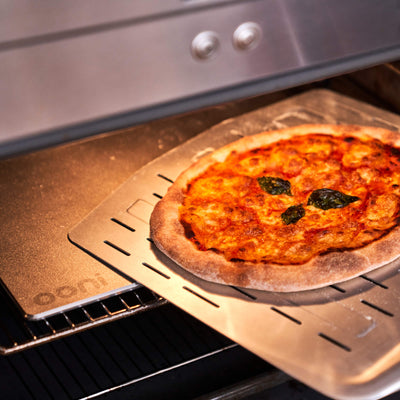 Ooni Pizzabackstahl / Backstahl - 34.2 cm x 34.2 cm x 0.6 cm