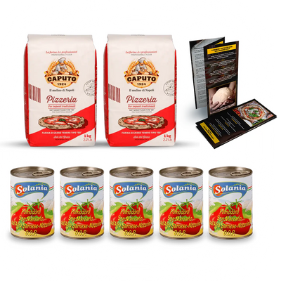 Pizza Kit - Caputo Pizzamehl Typ 00 & San Marzano Tomaten
