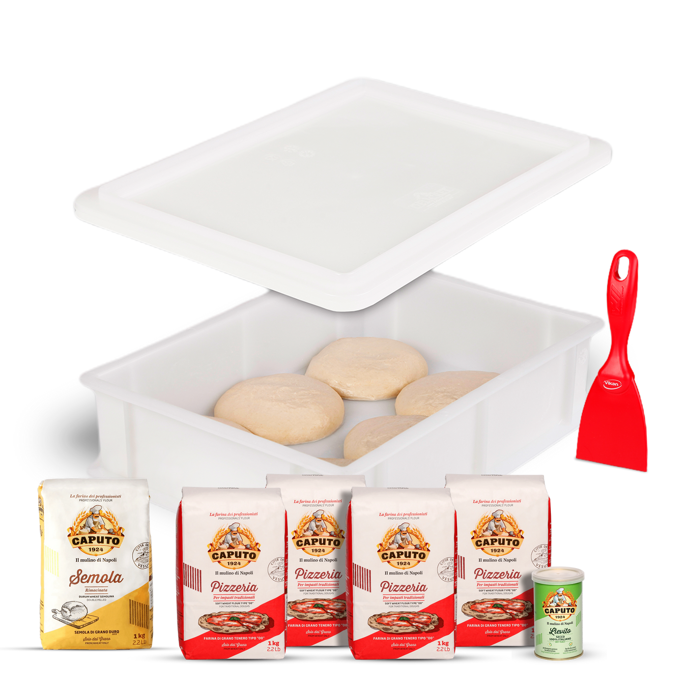 DELICRET - Pizza Starter Kit mit Original Zutaten aus der Pizzaheimat