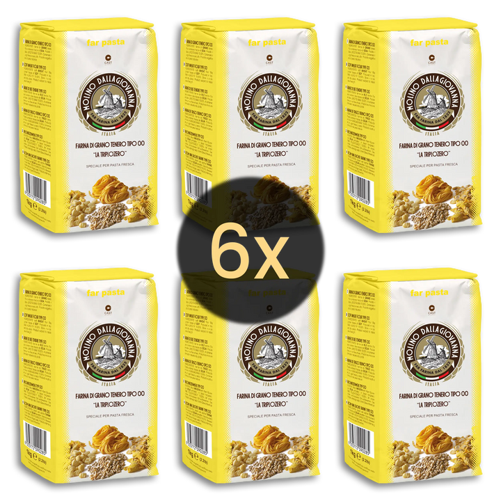 Molino Dallagiovanna - laTriplozero 1kg Pastamehl - TYP 00