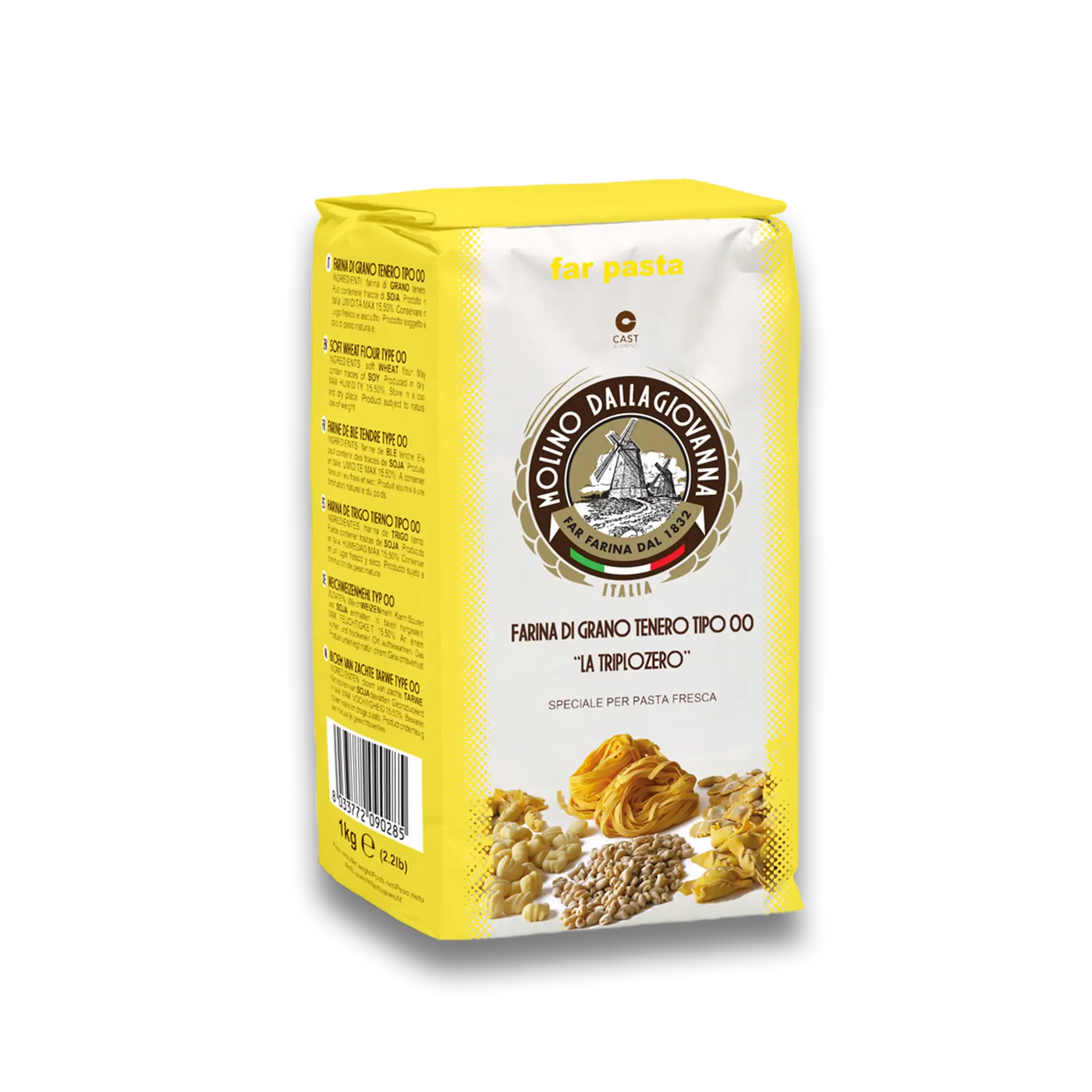 Molino Dallagiovanna - laTriplozero 1kg Pastamehl - TYP 00