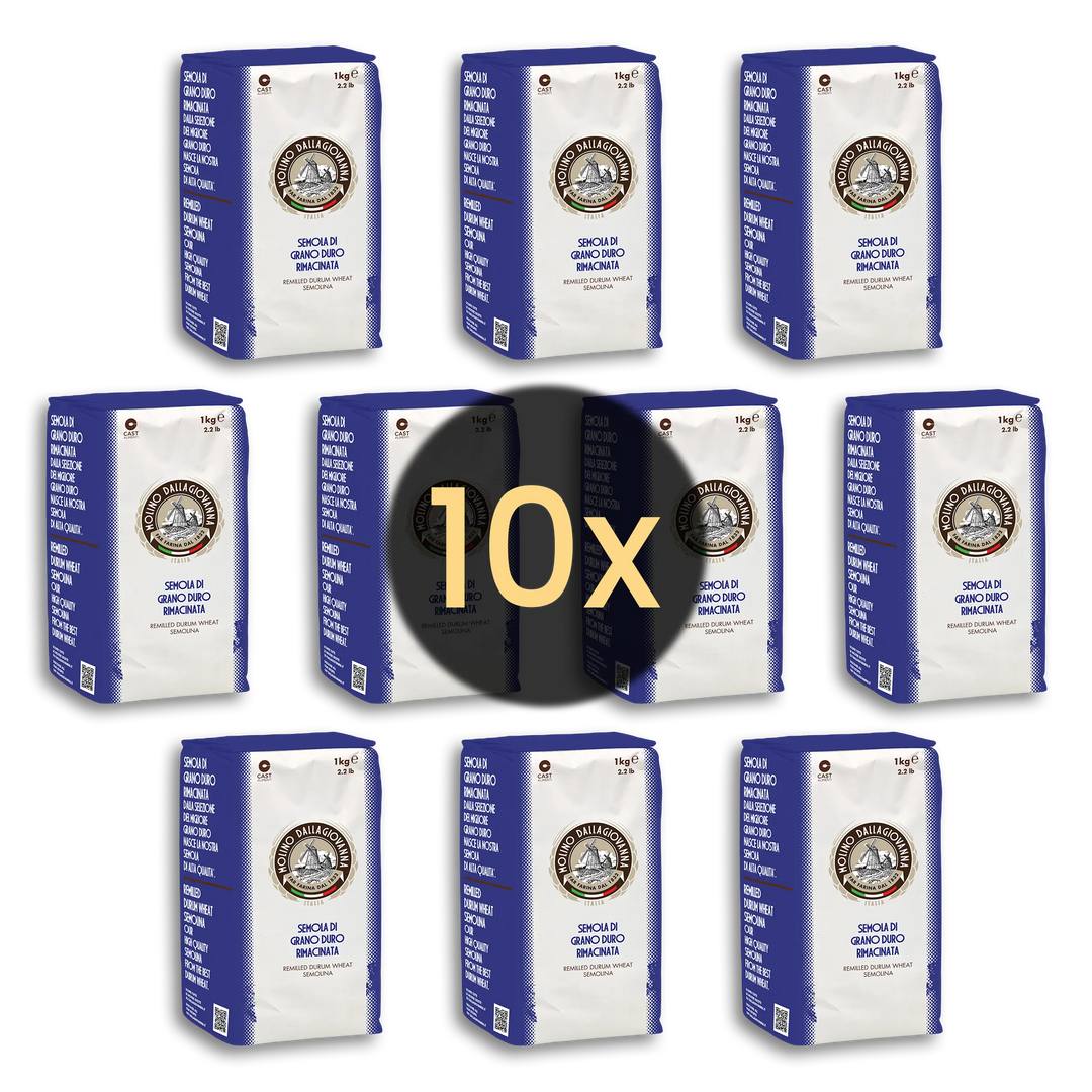 Molino Dallagiovanna - 1kg SEMOLA  Rimacinata di Grano Duro