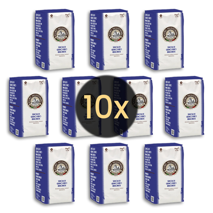 Molino Dallagiovanna - 1kg SEMOLA  Rimacinata di Grano Duro