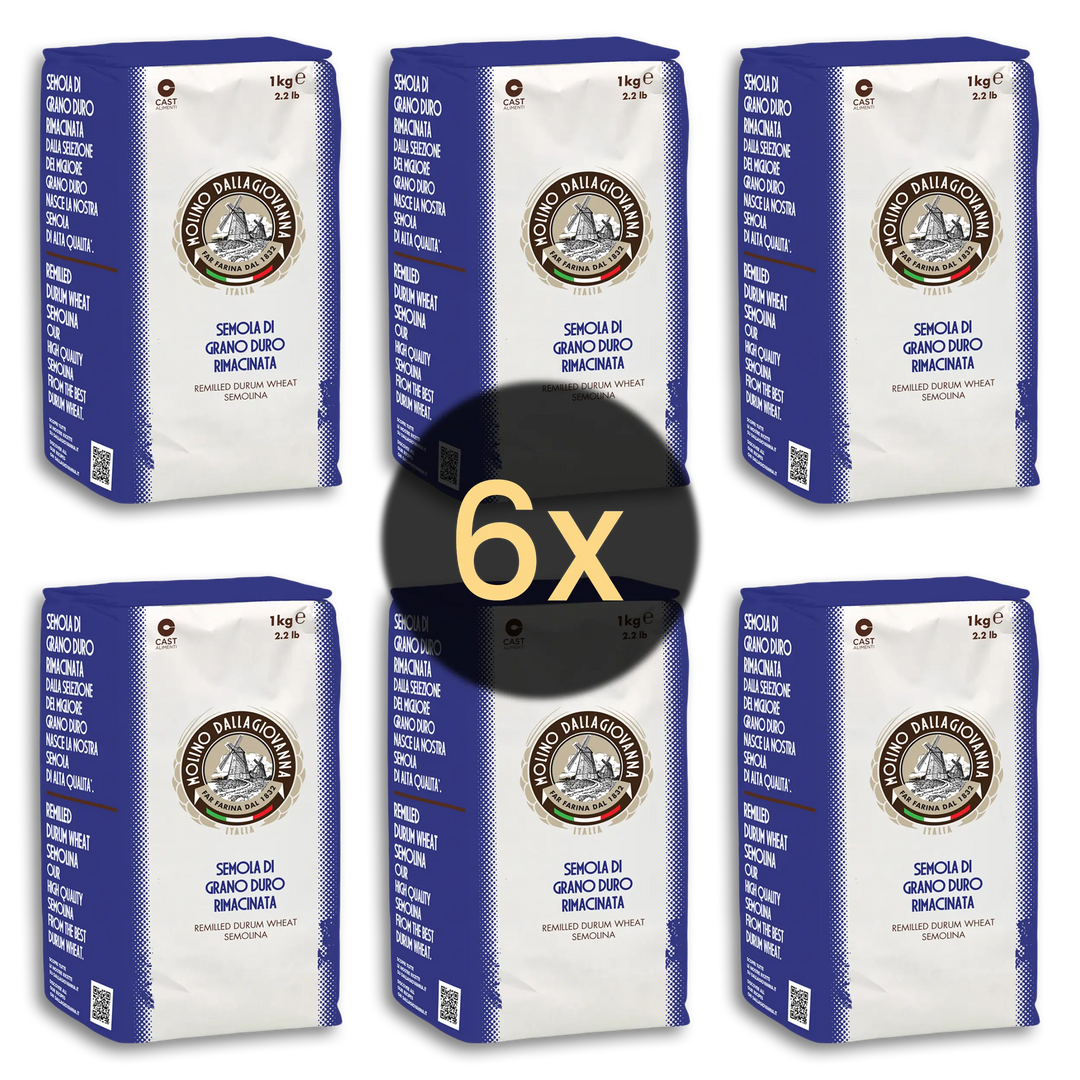 Molino Dallagiovanna - 1kg SEMOLA  Rimacinata di Grano Duro