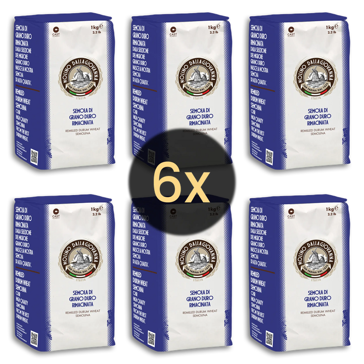 Molino Dallagiovanna - 1kg SEMOLA  Rimacinata di Grano Duro