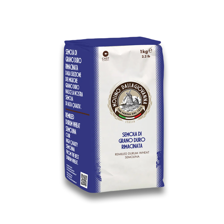 Molino Dallagiovanna - 1kg SEMOLA  Rimacinata di Grano Duro