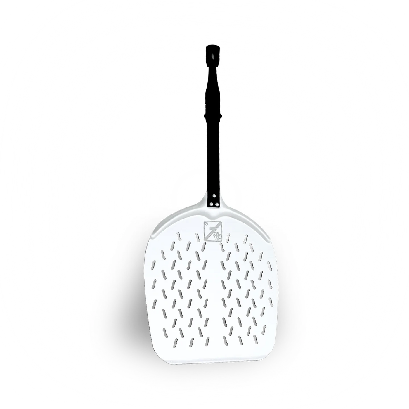 Effeuno Pizzaschaufel von Gi Metal | Perforiert | Eckig