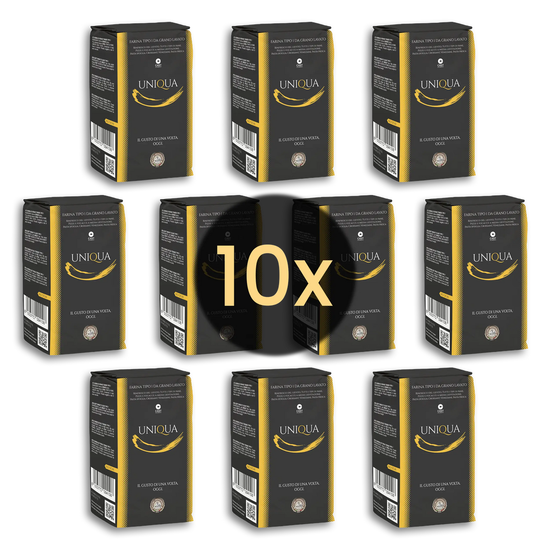 Molino Dallagiovanna - 1kg UNIQUA YELLOW | TYP 1 - unsere Empfehlung für Brot