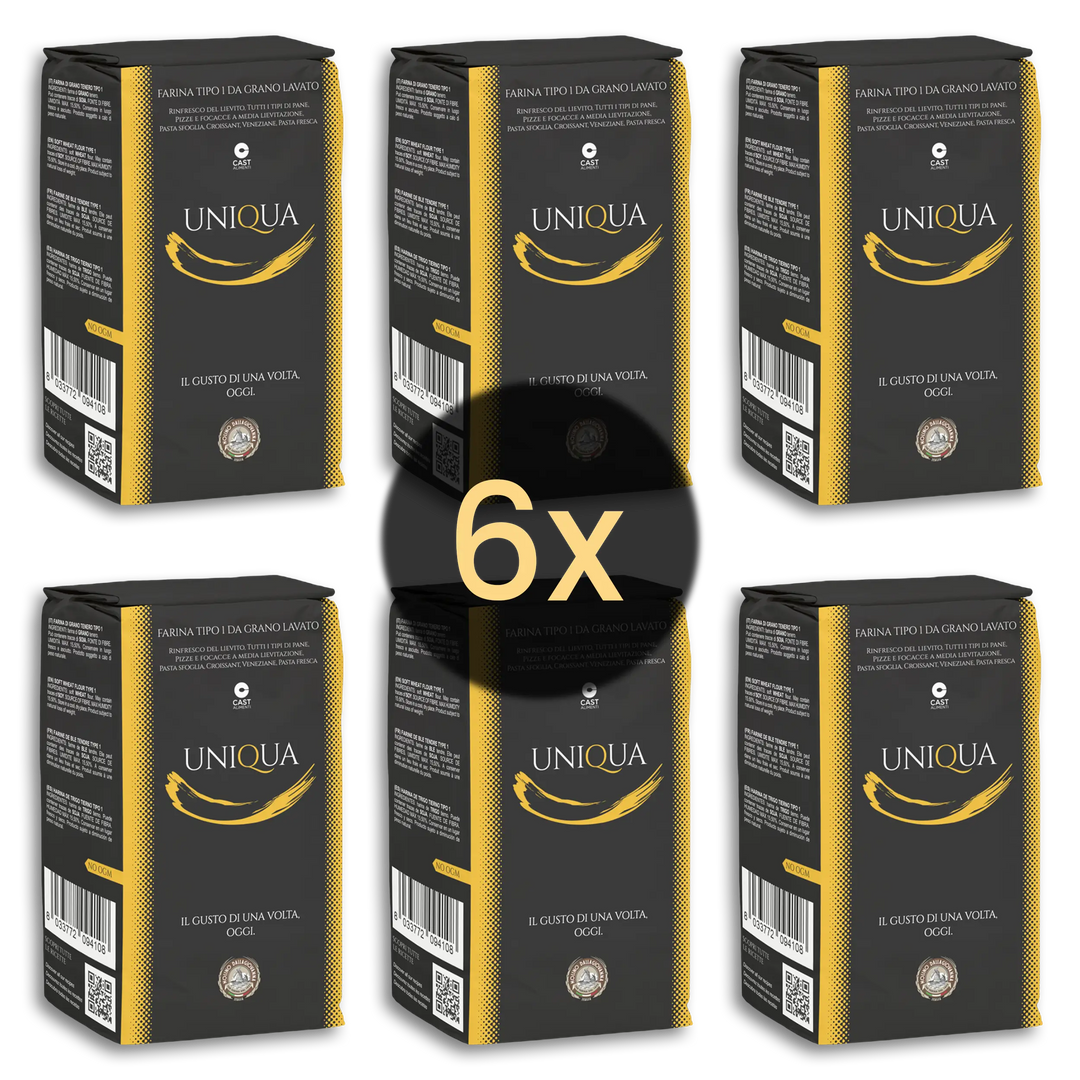 Molino Dallagiovanna - 1kg UNIQUA YELLOW | TYP 1 - unsere Empfehlung für Brot