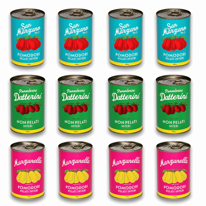 Tomaten Trio - die drei Klassiker aus dem Süden Italiens